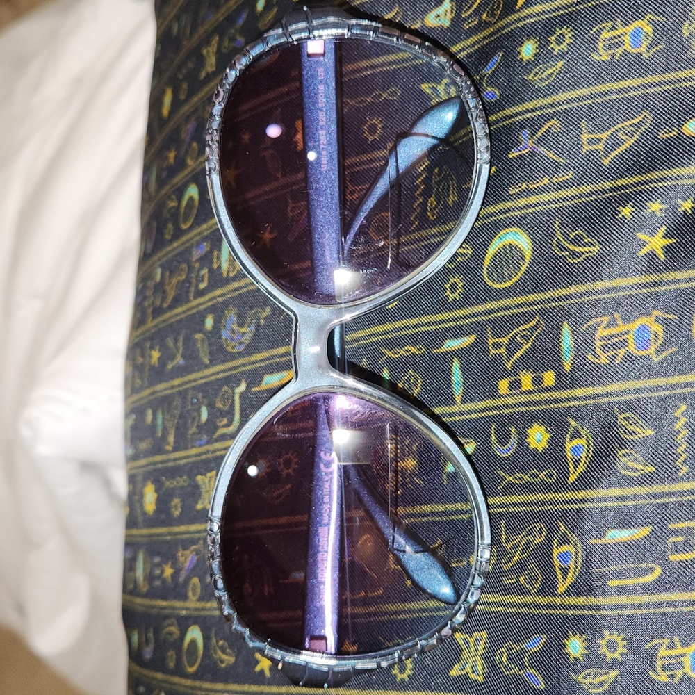 Roberto Cavalli Maria pearl blue glasses rx lenses for magnification